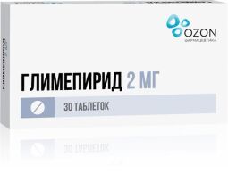 Глимепирид таб. 2мг №30