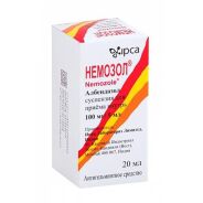 Немозол сусп. внутр. 100мг/5мл 20мл №1
