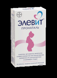 Элевит пронаталь таб. п.п.о. №30