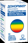 Донормил таб. п.п.о. 15мг №10
