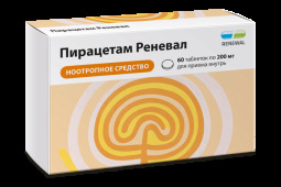 Пирацетам Реневал таб. п.п.о. 200мг №60