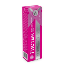 Гистан цинк пиритион крем 50мл