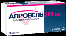 Апровель таб. п.п.о. 300мг  №28