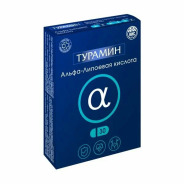 Турамин альфа-липоевая кислота капс 0,25г N30