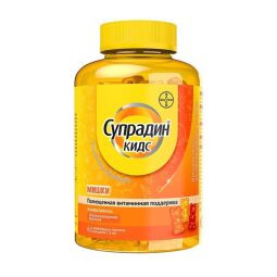 Супрадин кидс мишки пастилки жев №60