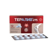 Тералив 275 таб. п.п.о. 275мг №12