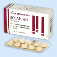 Лозартан таб. п.п.о. 100мг №30