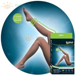 Колготки компрессионные прозрачные PRO 1 кл JW-311 р.4 натуральный