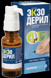 Экзодерил р-р наруж. 1% 20мл