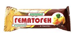 Гематоген народный курага в глазури 40г