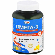 Омега-3 из дикого камчатского лосося капс. 600мг №240