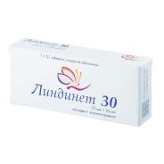 Линдинет 30 таб. п.о  №.21