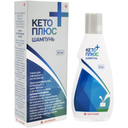 Кето плюс шампунь 60мл