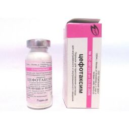 Цефотаксим пор в/в и в/м 1г №1